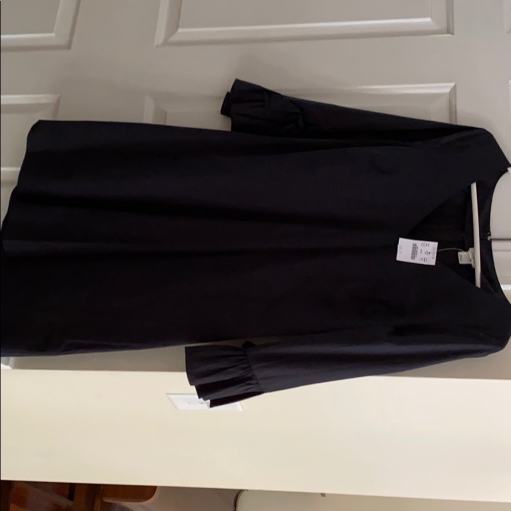 JCrew Dress never worn .. cute with ruffle sleeves